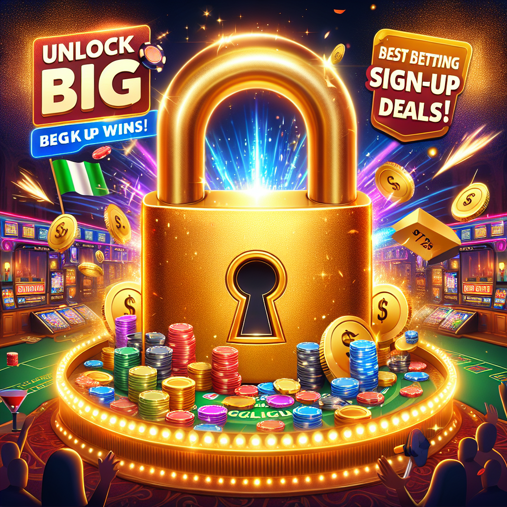 Unlock Big Wins The Best Betting Sign Up Deals In Nigeria